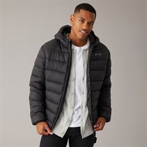 NICCE Mens Charing Zip Through Padded Coat Black