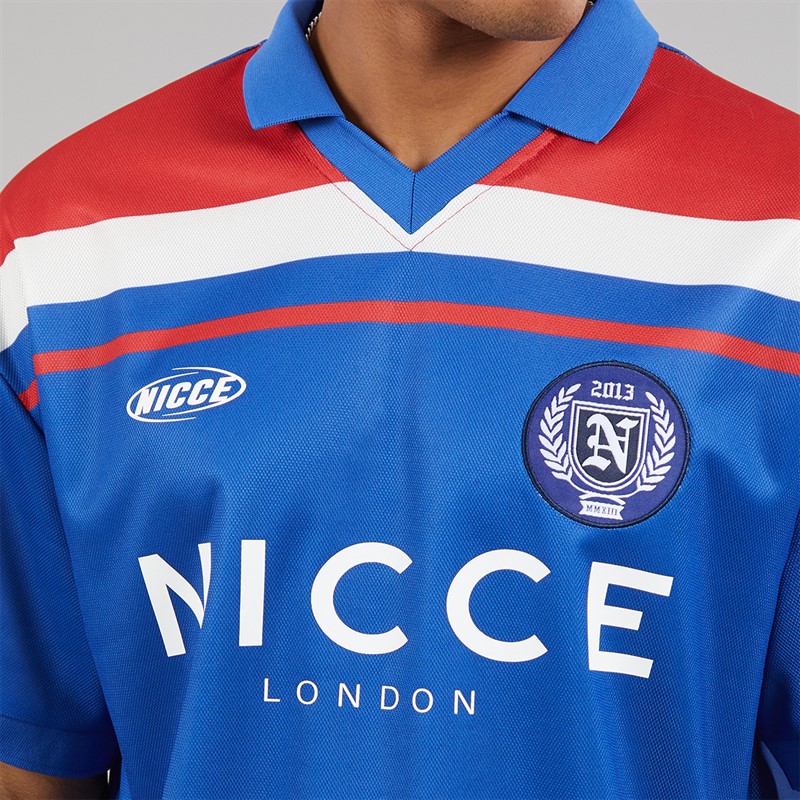 NICCE Mens Midfield T-Shirt Royal Blue
