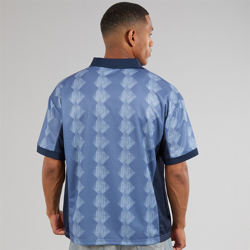 NICCE Mens Billete T-Shirt Element Blue
