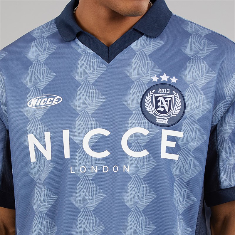 NICCE Mens Billete T-Shirt Element Blue