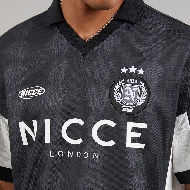 NICCE Mens Billete T-Shirt A Black