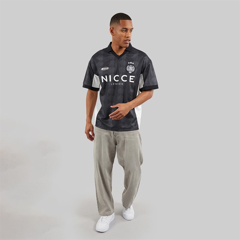 NICCE Mens Billete T-Shirt A Black