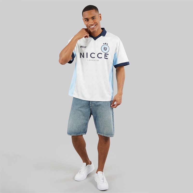 NICCE Mens Billete T-Shirt A White