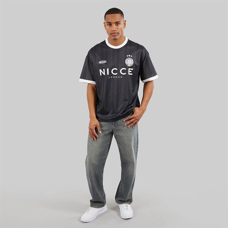 NICCE Mens Legend T-Shirt A Black