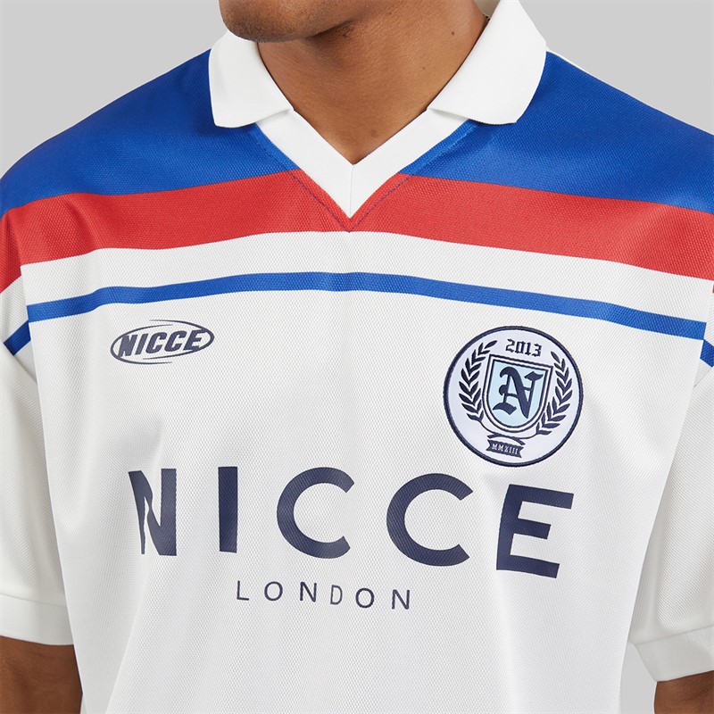 NICCE Mens Midfield T-Shirt A White