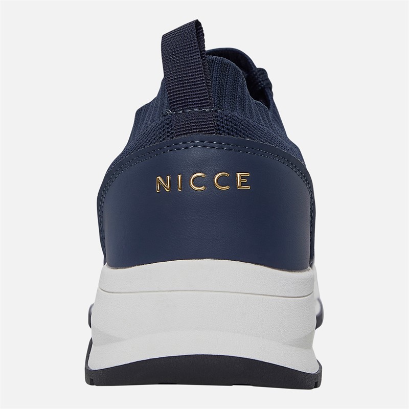 NICCE Mens Deolin Trainers Navy