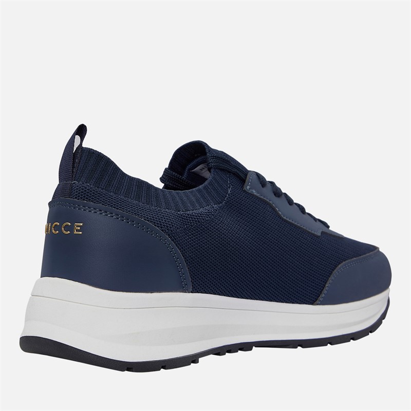 NICCE Mens Deolin Trainers Navy