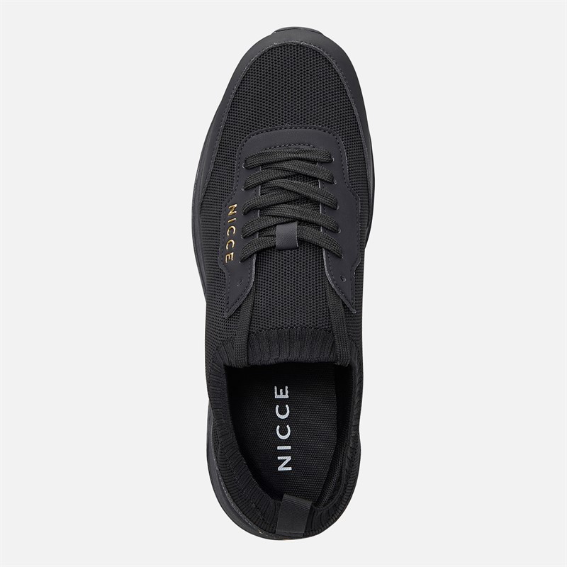 NICCE Mens Deolin Trainers Black