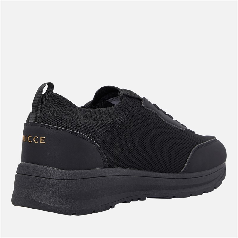 NICCE Mens Deolin Trainers Black