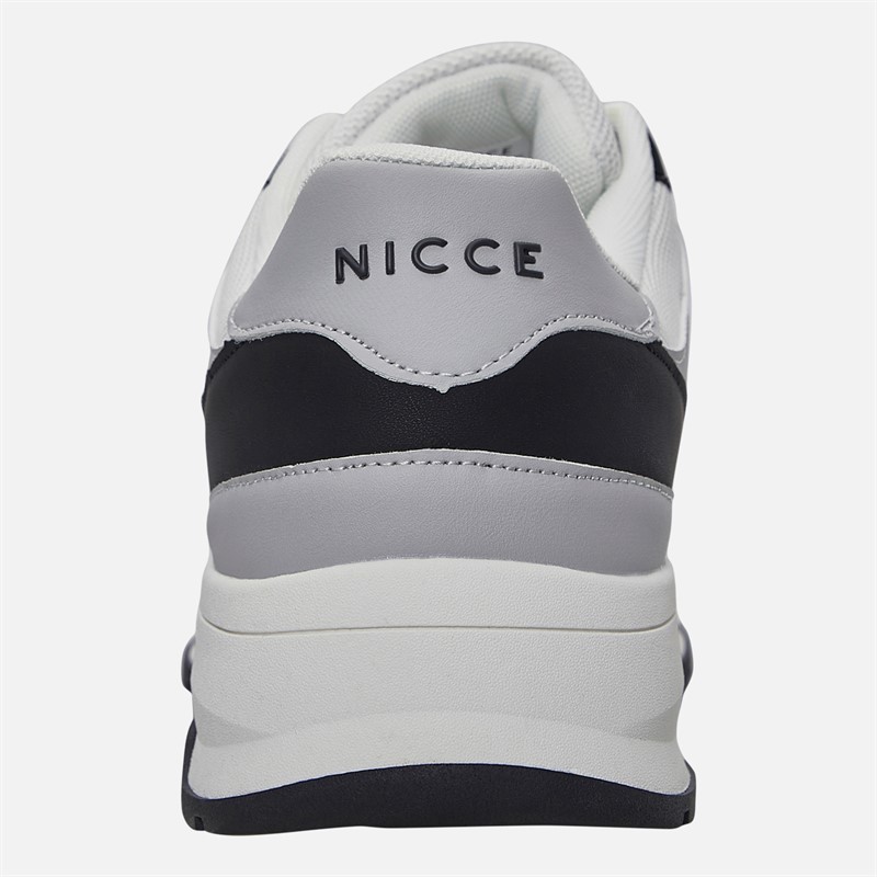 NICCE Mens Advell Trainers White