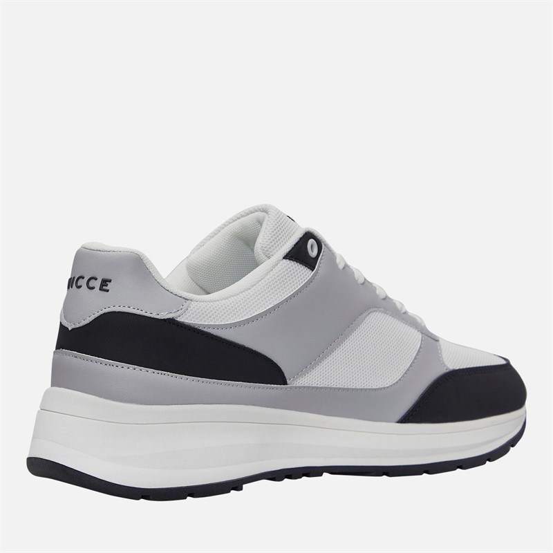 NICCE Mens Advell Trainers White