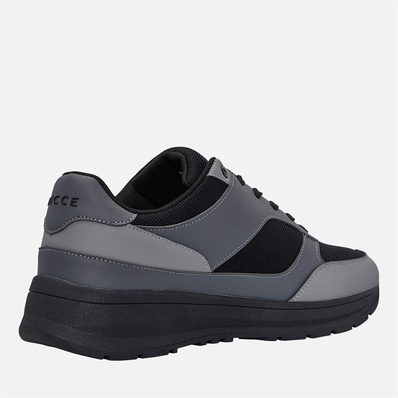 NICCE Mens Advell Trainers Black