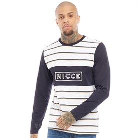 Nicce Heren Score Lange Mouwen Top Wit nicce kopen in de aanbieding