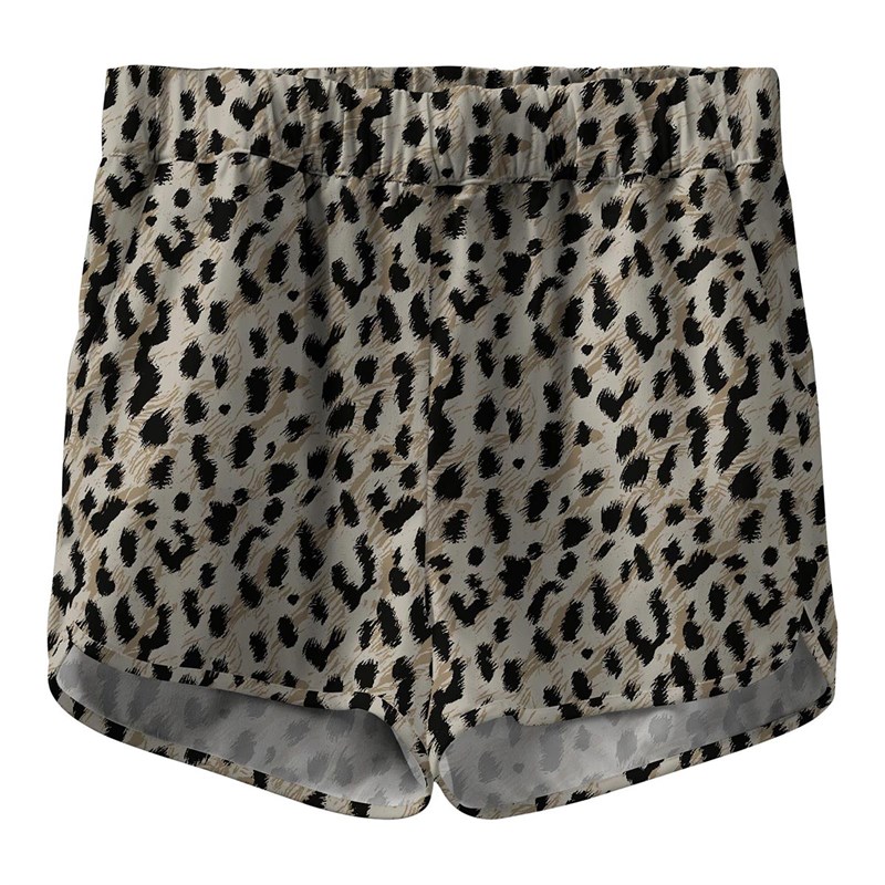 Name It Short en Jersey Nkfvinaya Printed Junior Imprimé Animal Marron