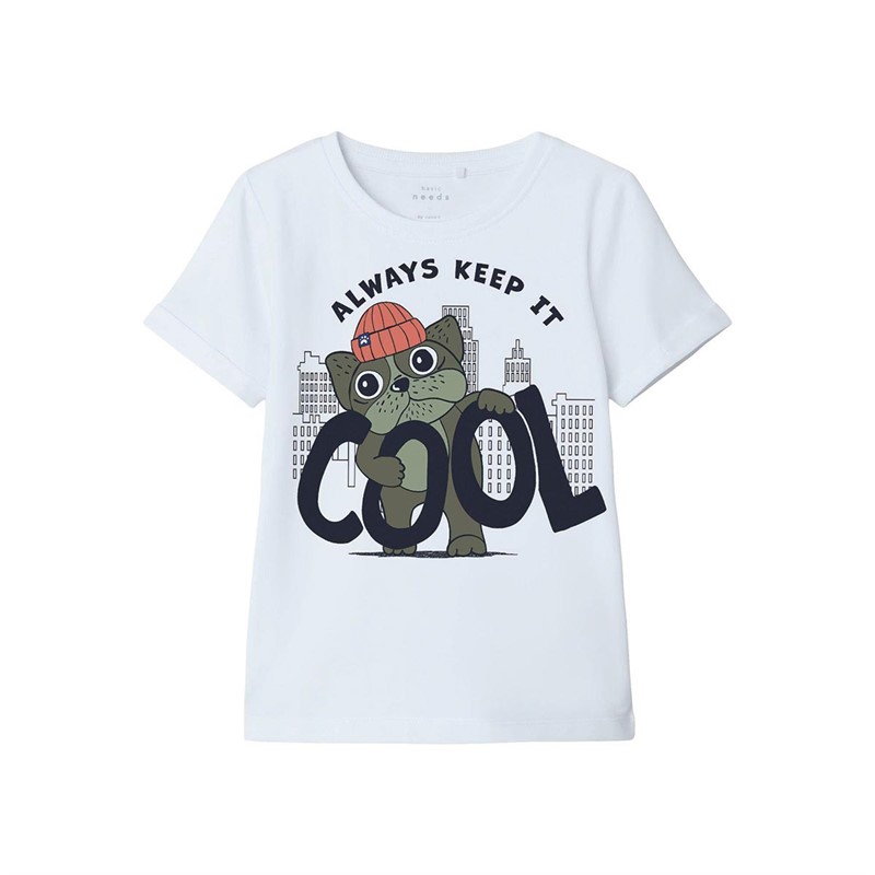 Name It T-Shirts Garçon Blanc