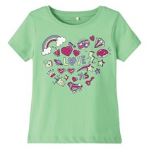 Name It Girls T-Shirt Green Ash