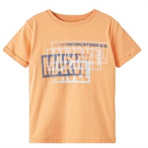 Name It Drenge Menke Marvel T-shirts Orange