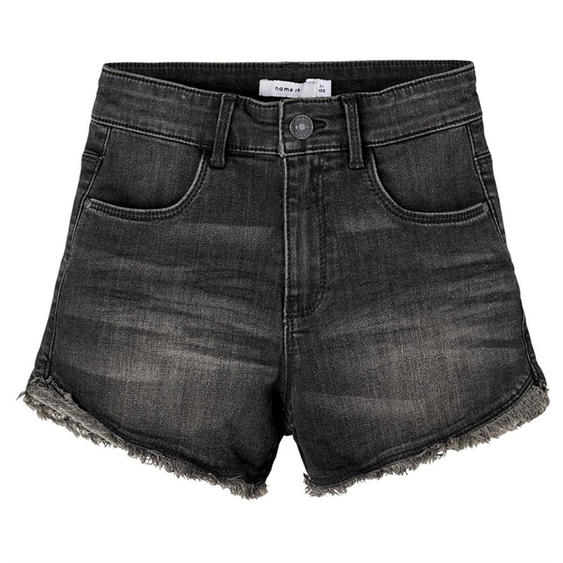 Name It Piger Becky Matasi 2653 Denimshorts Sort