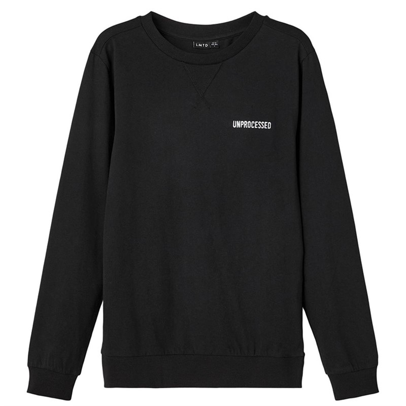 Name It Chłopięce T-Shirty z Długim Rękawem Czarny