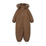 Name It Meisjes Snow Snow Onesies Middelbruin