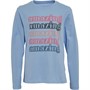 Name It Girls Nkflissine Long Sleeve Top Serenity