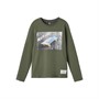 Name It Jongens Nkmlabakka T-shirts met lange mouwen Groen