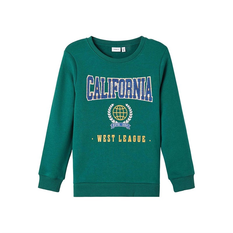 Name It Drenge Nkmlauge Sweatshirts Grøn