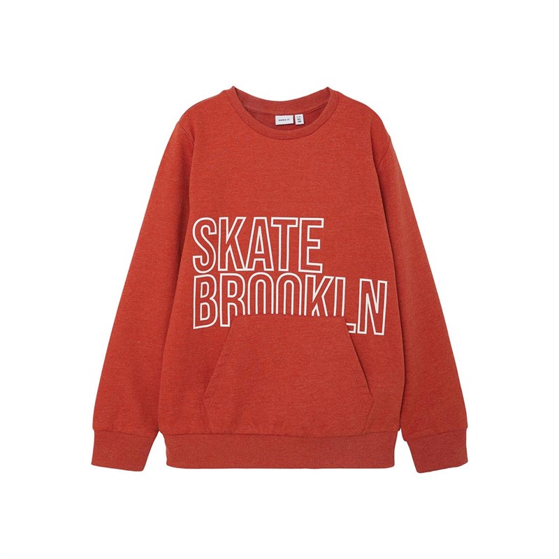 Name It Drenge Nkmluno Sweatshirts Orange