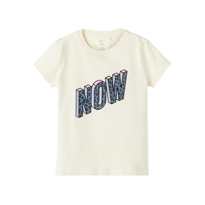 Name It Meisjes Nkflinanna Tops Gebroken Wit