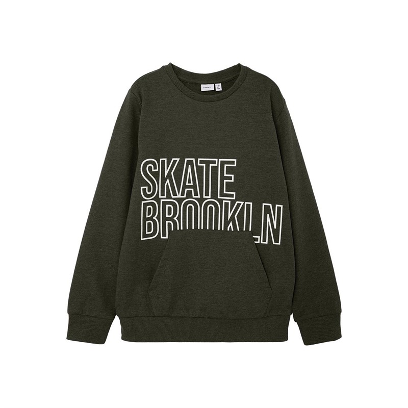 Name It Drenge Nkmluno Sweatshirts Sort