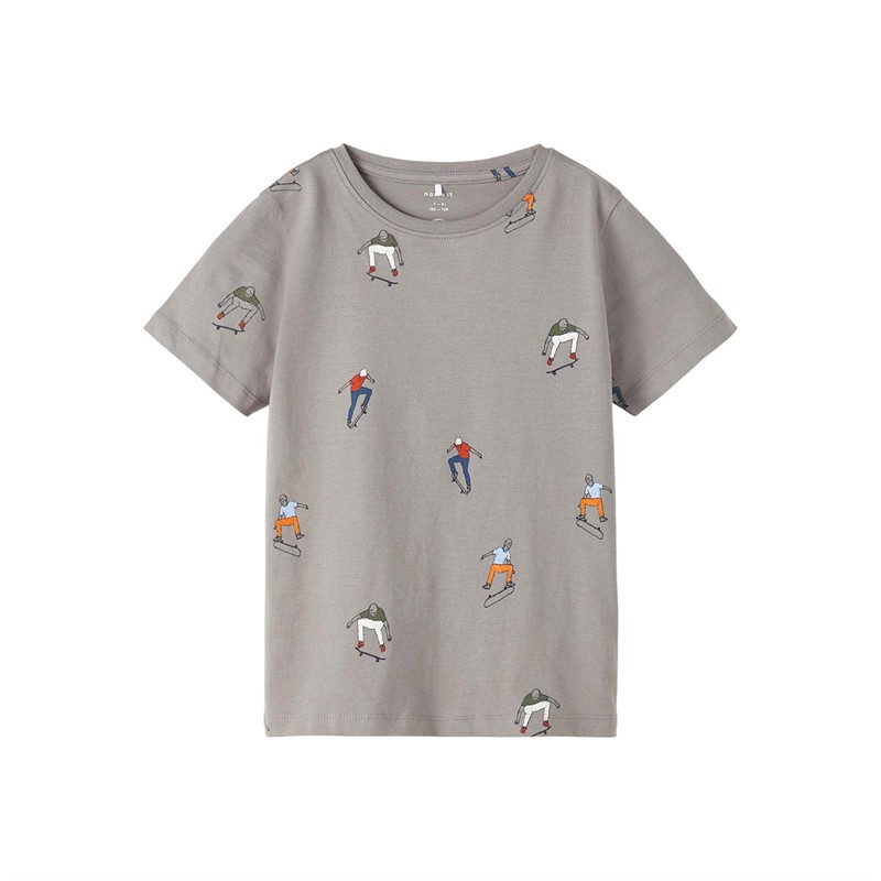 Name It Jongens Nkmlesben T-shirts Grijs