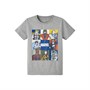 Name It Jongens Marvel T-shirts Gemeleerd Grijs