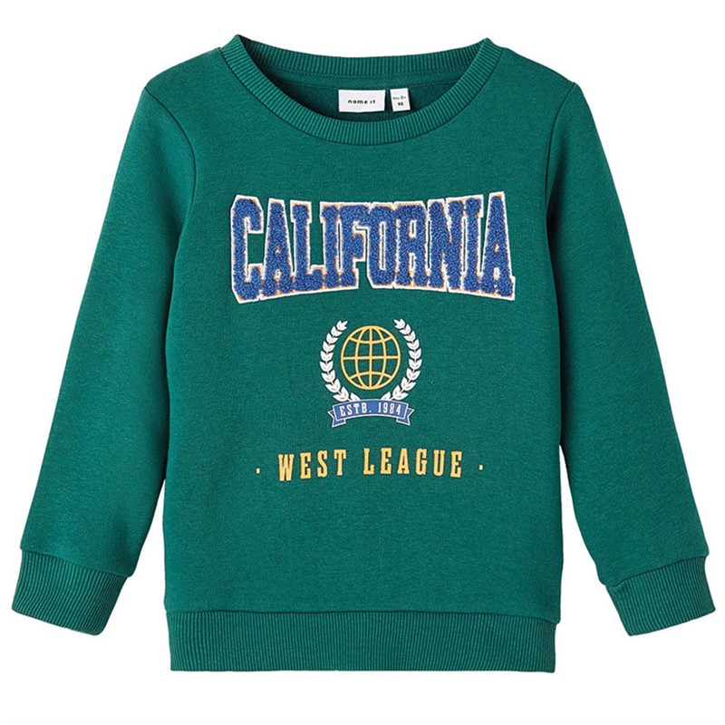 Name It Drenge Nmmlauge Bru Sweatshirts Grøn