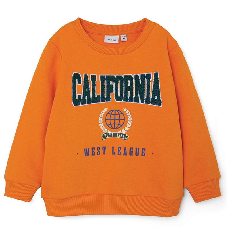 Name It Jongens Nmmlauge Bru Sweaters Oranje