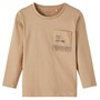 Name It T-Shirts Nmmnaop Garçon Marron Clair