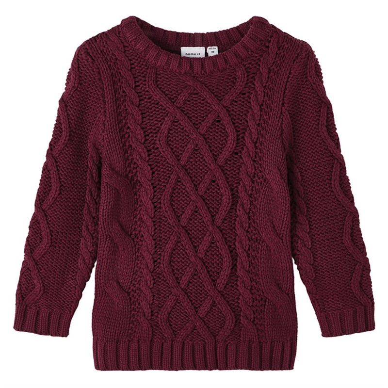Name It Meisjes Nmfnolis Truien Bordeauxrood