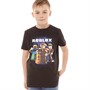 Name It Boys Nkmmonty Roblox T-Shirt Black