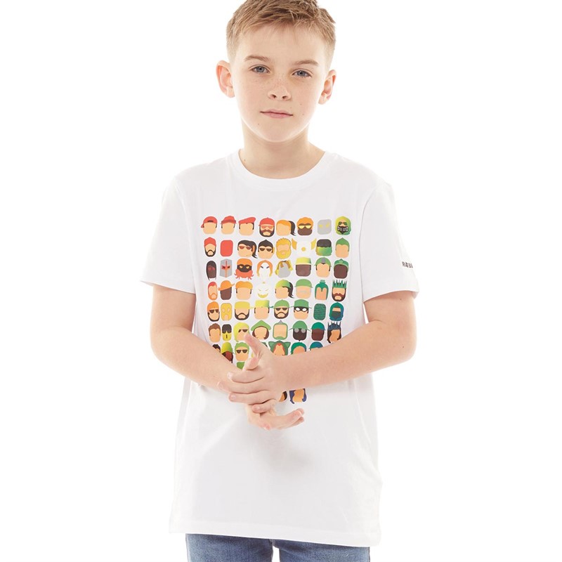 T-Shirt Name It Roblox Nash Branco para Menino