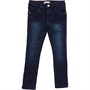 Name It Girls Salli Fleece Jeans Dark Blue Denim