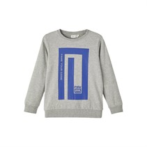 Name It Drenge Sander FIFA Sweatshirts Grå Mergel