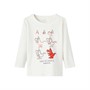 Name It Jongens T-shirts met lange mouwen Wit