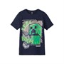 Name It T-Shirts Nolas Minecraft Garçon Bleu Marine Foncé