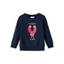 Name It Sweatshirts Line Fille Bleu Marine Foncé