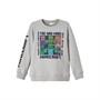 Name It Jongens Nol Minecraft Sweaters Gemeleerd Grijs