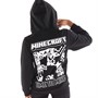 Name It Jungen Minecraft Kapuzenpullover Schwarz