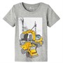 Name It Boys JCB T-Shirt Grey Melange