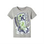 Name It Jongens Minecraft T-shirts Gemeleerd Grijs