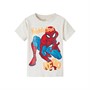Name It Jongens Spiderman T-shirts Gemeleerd Lichtgrijs