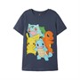 Name It Drenge Madi Pokemon T-shirts Grå-Blå