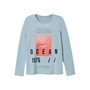 Name It Drenge Tate T-shirts med lange ærmer Blå
